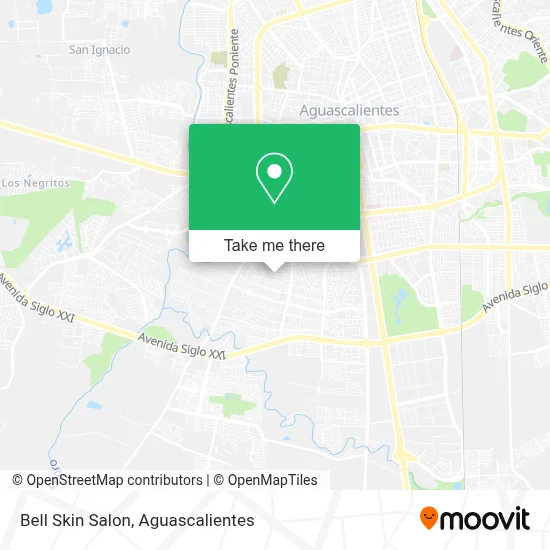 Bell Skin Salon map