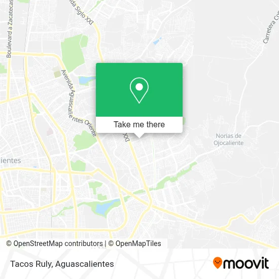 Tacos Ruly map