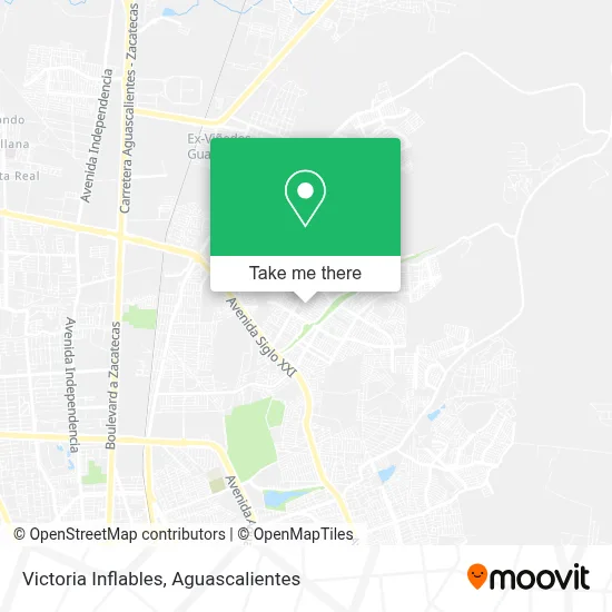 Victoria Inflables map