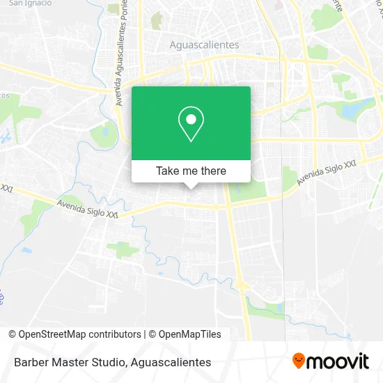 Barber Master Studio map