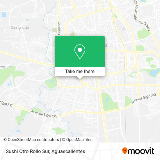 Sushi Otro Rollo Sur map