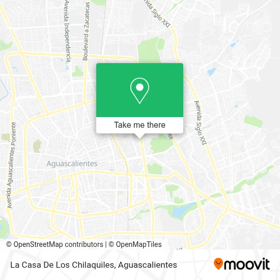 La Casa De Los Chilaquiles map