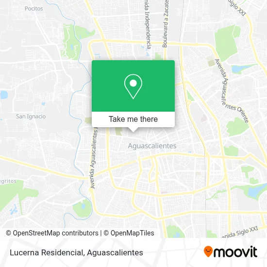 Lucerna Residencial map