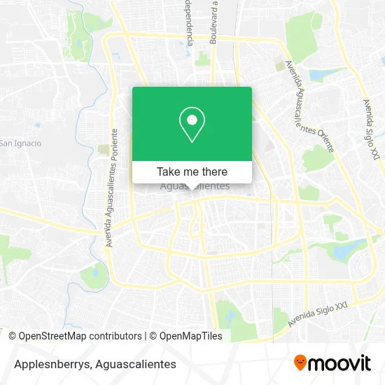 Applesnberrys map