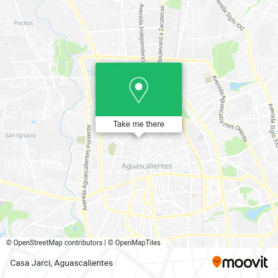 Casa Jarci map