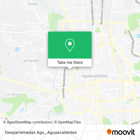 Desparramadas Ags. map