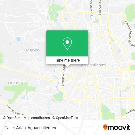 Taller Arias map