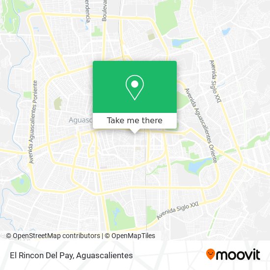 Mapa de El Rincon Del Pay
