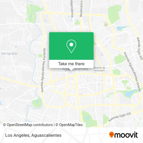 Mapa de Los Angeles