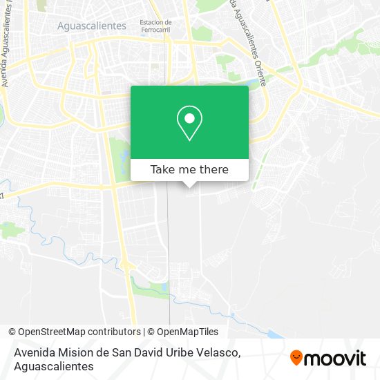 Mapa de Avenida Mision de San David Uribe Velasco