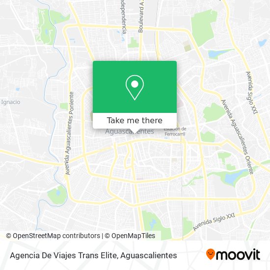 Agencia De Viajes Trans Elite map