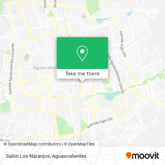Salón Los Naranjos map