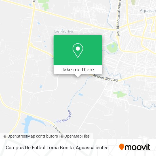 Campos De Futbol Loma Bonita map