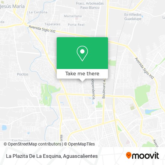 La Plazita De La Esquina map