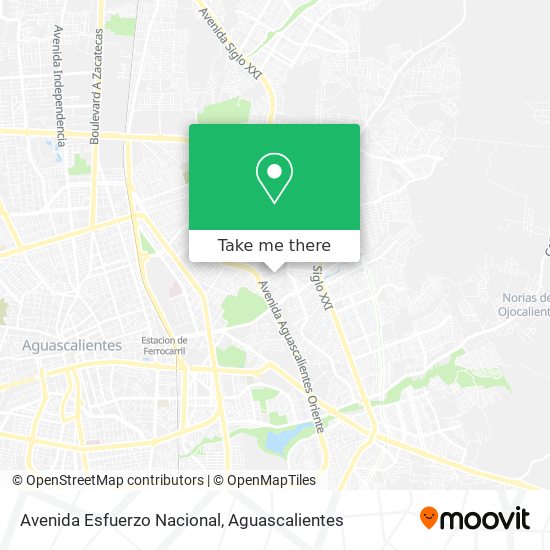 Avenida Esfuerzo Nacional map