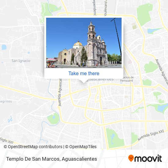 Mapa de Templo De San Marcos