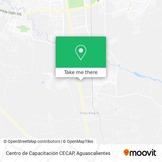 Centro de Capacitación CECAP map