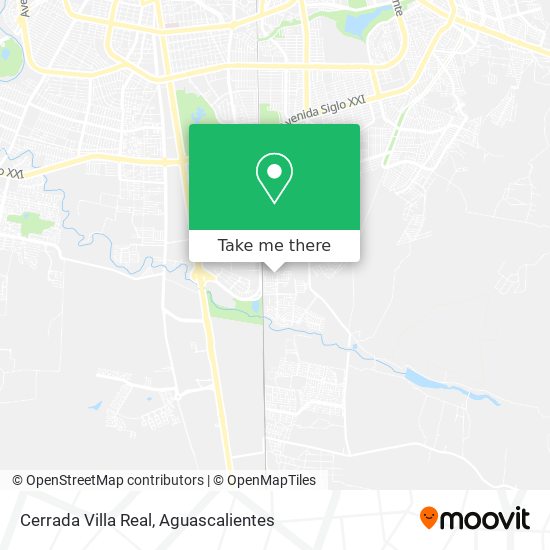 Cerrada Villa Real map
