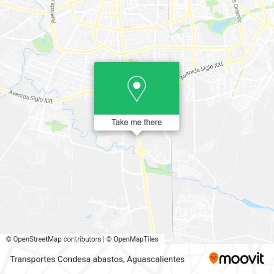 Transportes Condesa abastos map