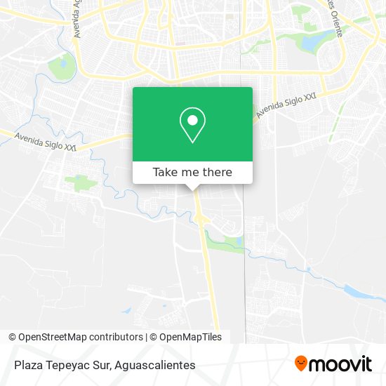 Plaza Tepeyac Sur map