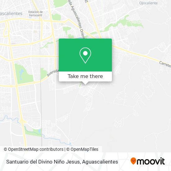 Santuario del Divino Niño Jesus map