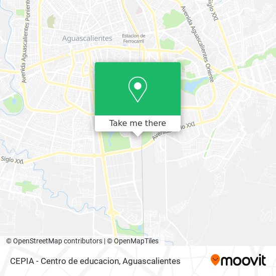 CEPIA - Centro de educacion map