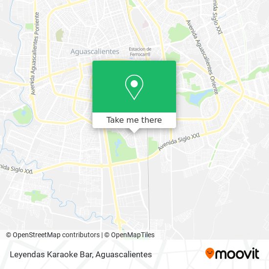 Leyendas Karaoke Bar map