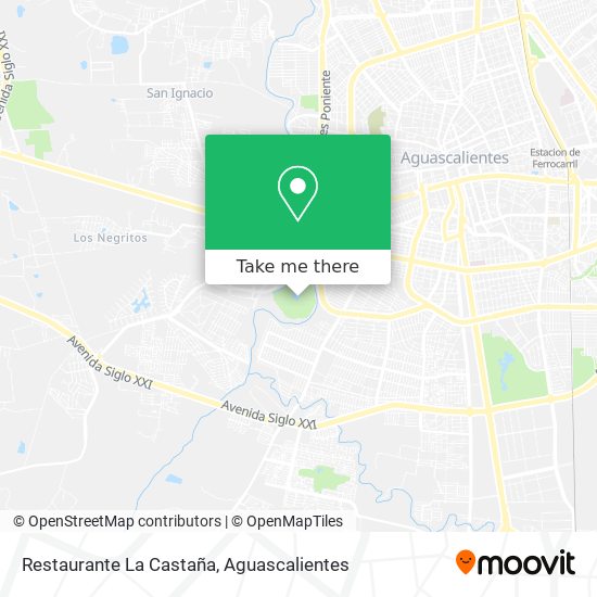 Restaurante La Castaña map
