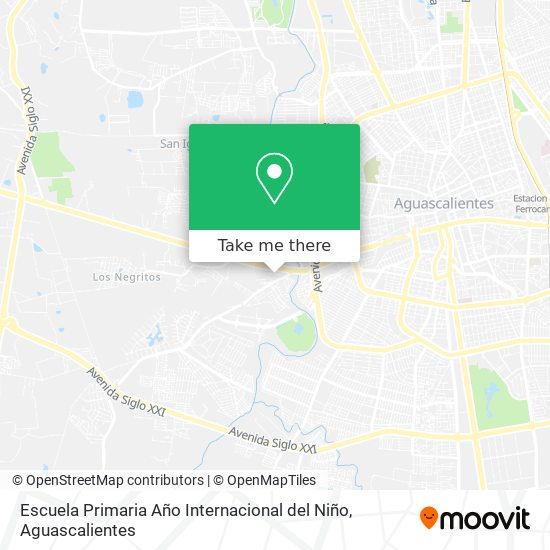 Mapa de Escuela Primaria Año Internacional del Niño