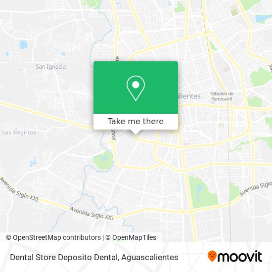 Dental Store Deposito Dental map