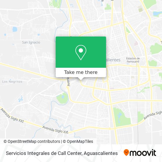 Servicios Integrales de Call Center map