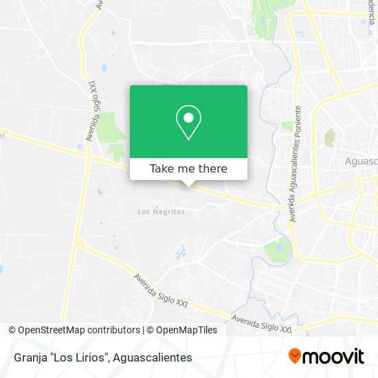 Mapa de Granja "Los Lirios"