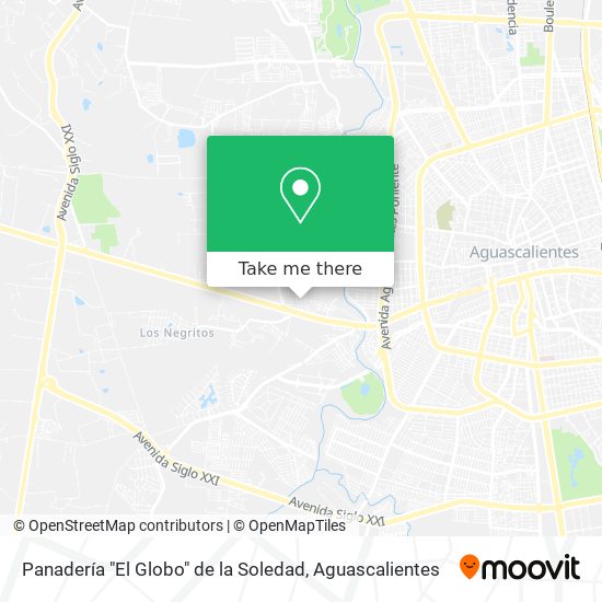 Panadería "El Globo" de la Soledad map