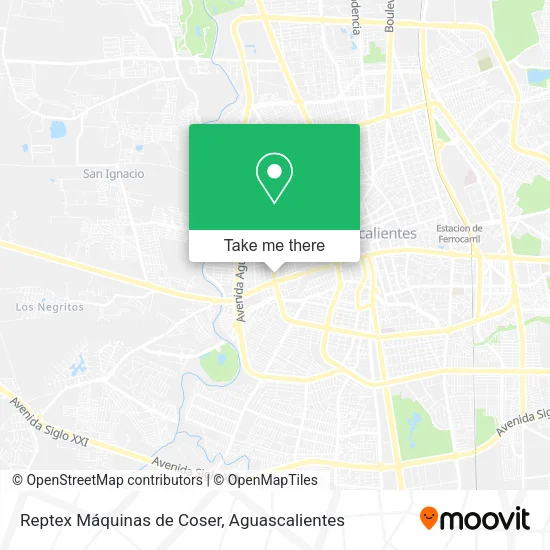 Reptex Máquinas de Coser map
