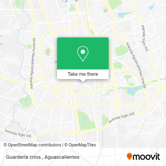 Guardería críos. map