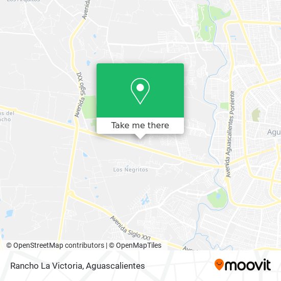 Mapa de Rancho La Victoria