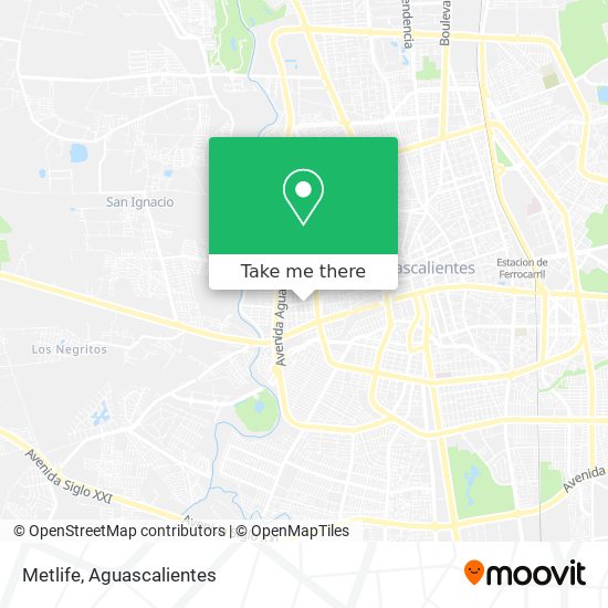 Mapa de Metlife