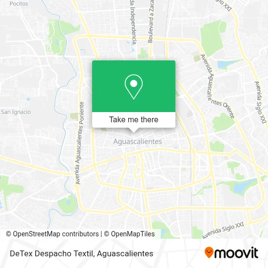 DeTex Despacho Textil map