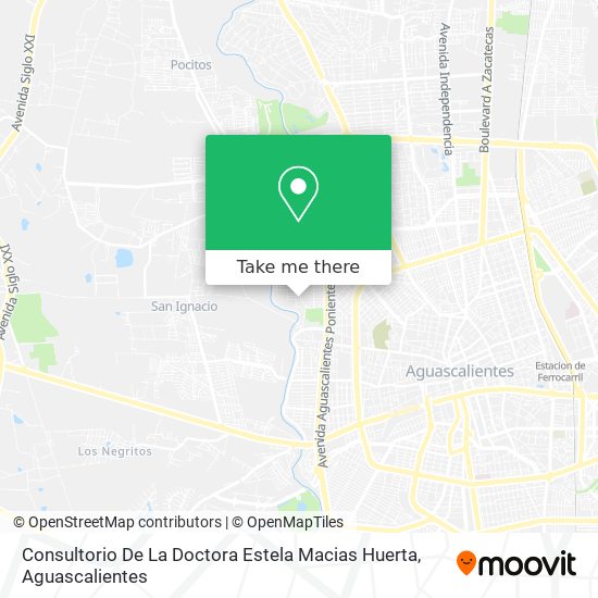 Consultorio De La Doctora Estela Macias Huerta map