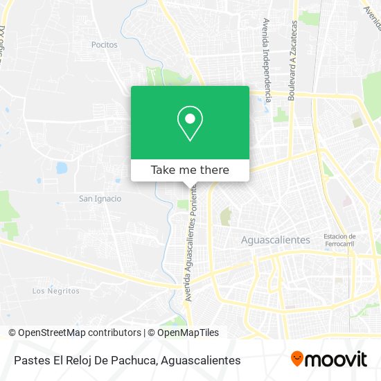 Pastes El Reloj De Pachuca map