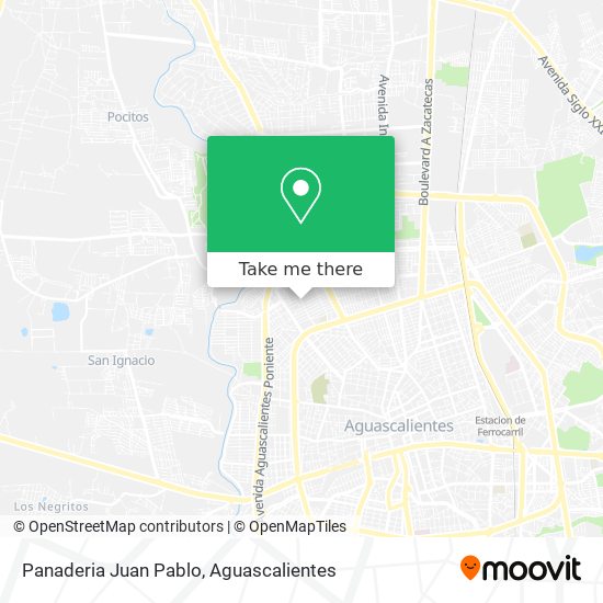 Panaderia Juan Pablo map