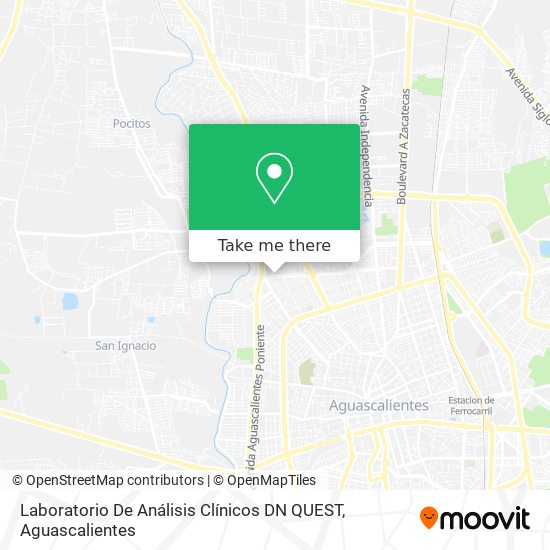 Laboratorio De Análisis Clínicos DN QUEST map