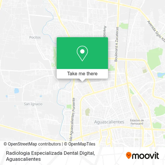 Radiologia Especializada Dental Digital map