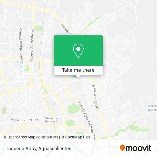 Mapa de Taqueria  Abby