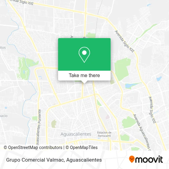 Grupo Comercial Valmac map