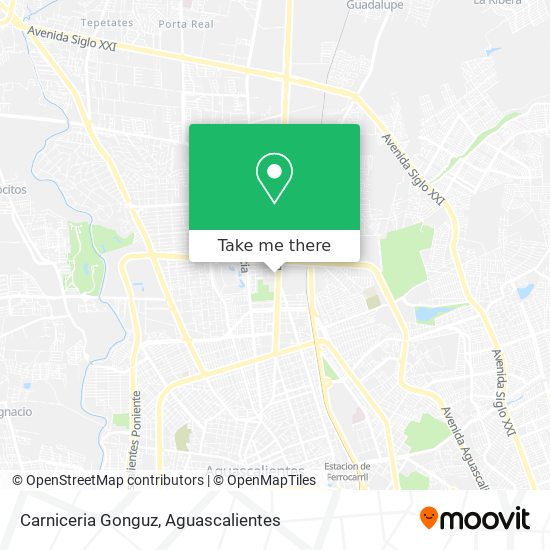 Carniceria Gonguz map