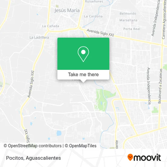 Pocitos map