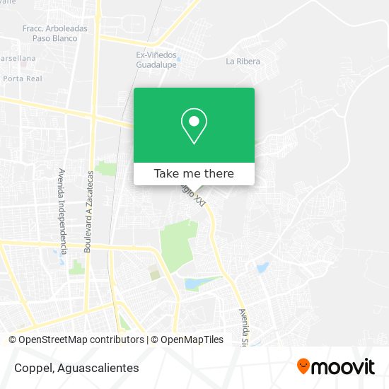 Mapa de Coppel