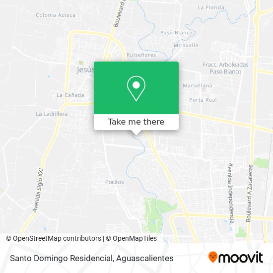 Santo Domingo Residencial map