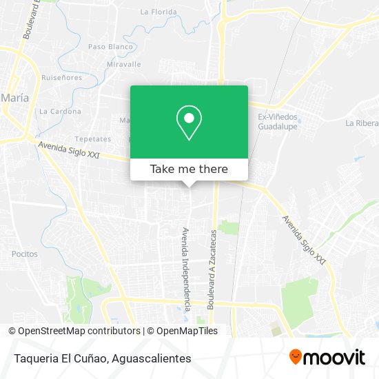 Mapa de Taqueria El Cuñao